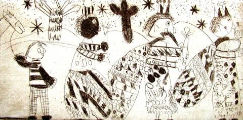 Archiv-Bild „Die heiligen drei Könige“