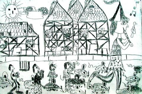 Archiv-Bild „Der Rattenfänger von Hameln“