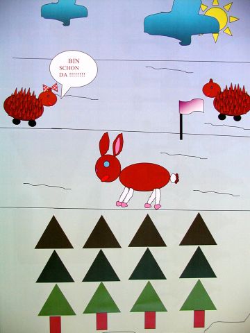 Archiv-Bild „Hase und Igel“