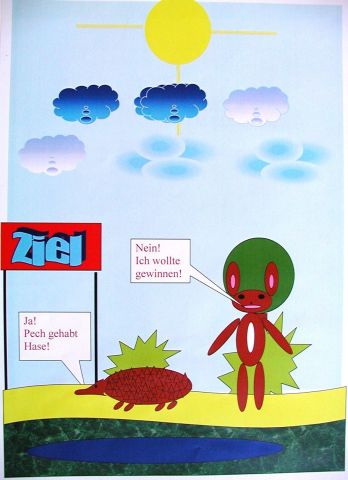 Archiv-Bild „Hase und Igel“