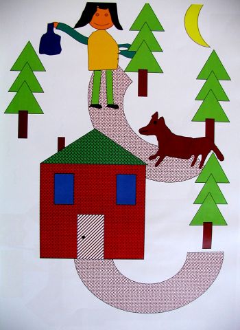 Archiv-Bild „Rotkäppchen und der Wolf“