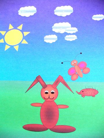 Archiv-Bild „Hase und Igel“