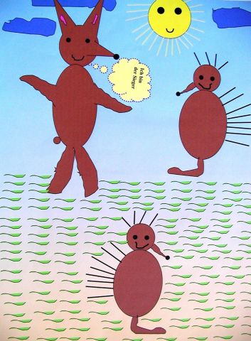 Archiv-Bild „Hase und Igel“