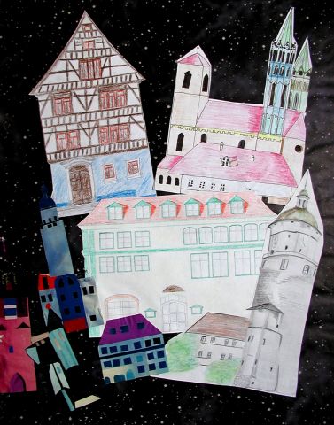 Archiv-Bild „Liebfrauenkirche mit historischen Gebäuden Arnstadts“