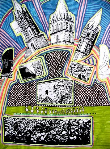 Archiv-Bild „Liebfrauenkirche-Farben und Formen“