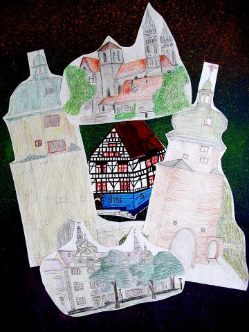 Archiv-Bild „Fünf schöne und bedeutende Gebäude“