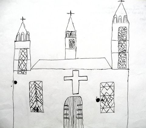 Archiv-Bild „Liebfrauenkirche mit Kreuz“