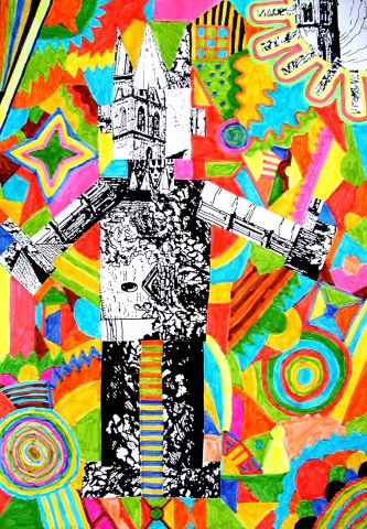 Archiv-Bild „Liebfrauenkirche-Farben und Formen“