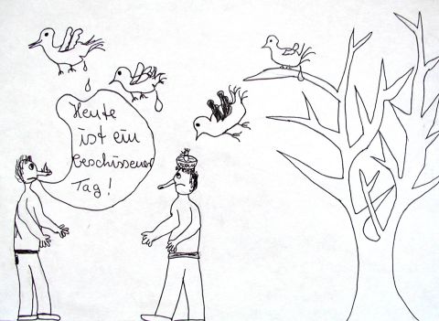 Archiv-Bild „Heute ist ein beschissener Tag“