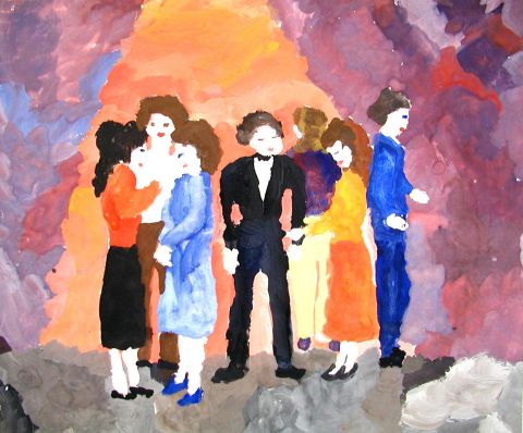 Archiv-Bild „Ein festlicher Opernbesuch“