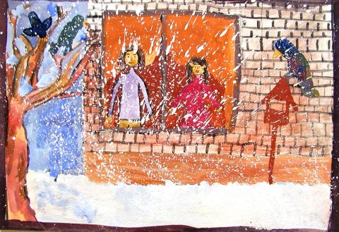 Archiv-Bild „Blick in den Garten“