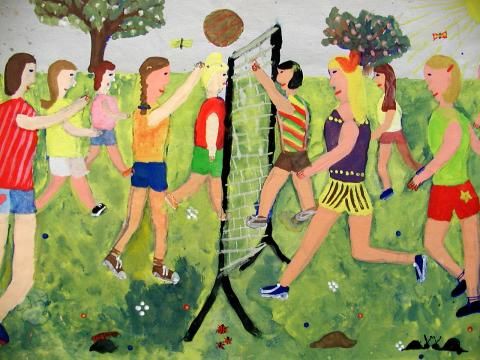 Archiv-Bild „Volleyball“