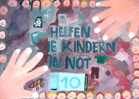 Archiv-Bild „Helfen Sie Kindern in Not!“