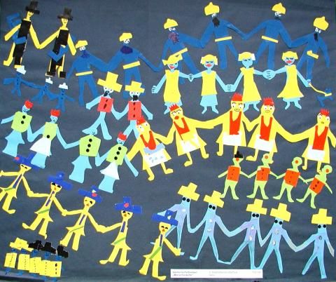 Archiv-Bild „Menschenkette“