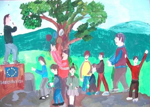 Archiv-Bild „Europäische Hilfsaktion für Kinder in Not“