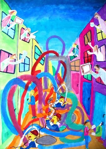 Archiv-Bild „Kabelchaos“