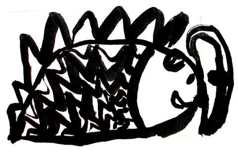 Archiv-Bild „Kleines Buchstabenbuch, Entwurfsarbeit“