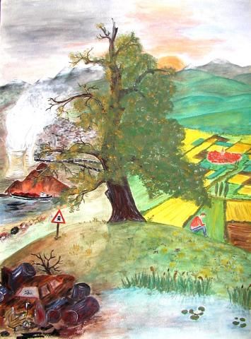 Archiv-Bild „Europäische Landschaft“