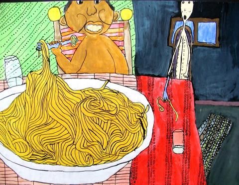 Archiv-Bild „Kinder hungern - auch in Europa“