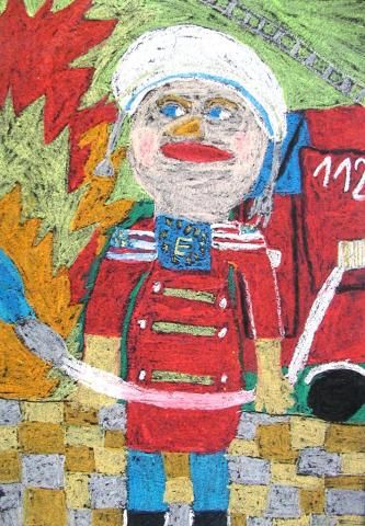 Archiv-Bild „Feuerwehrmann“