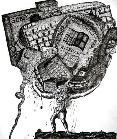 Archiv-Bild „Medienüberflutung“